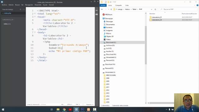 Video 02 Variables en PHP смотреть онлайн