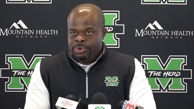 Marshall Football: Charles Huff Weekly Press Conference (App State Week - Game 9) смотреть онлайн