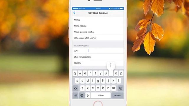 Как настроить режим модема на IPhone