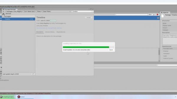 Unity Unhandled Exception: System.InvalidOperationException: Can't find file \\.\pipe\unity-ilpp fi