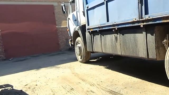 Поиск утечки воздуха на прицепе и КамАЗе смотреть онлайн