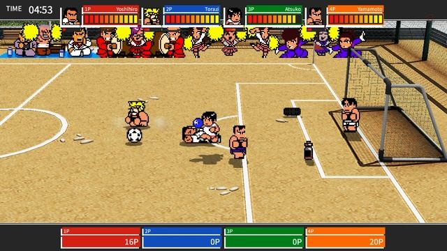 River City Melee Battle Royal Special STORY Outlaw Gameplay смотреть онлайн