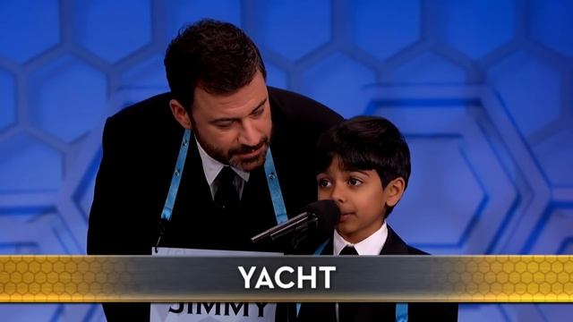 Jimmy Kimmel Live | Jimmy and Akash team up against Scripps National Spelling Bee Champions смотреть онлайн