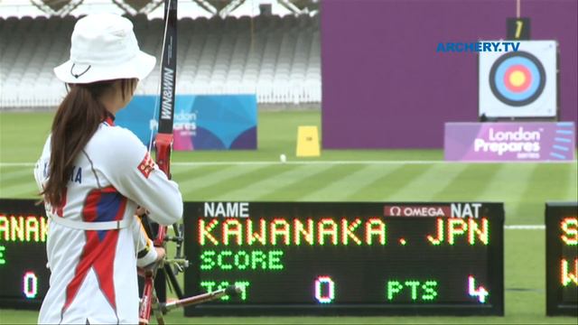 Kawanaka Kaori v Alison Williamson – recurve women’s 2nd round | London 2012 Olympic Test Event смотреть онлайн