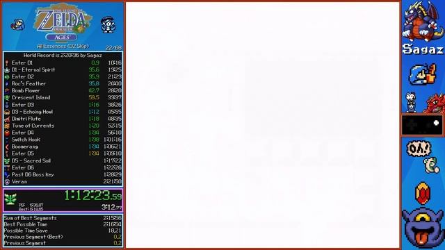 [WR] The Legend of Zelda: Oracle of Ages - All Essences Speedrun in 2:17:20 смотреть онлайн