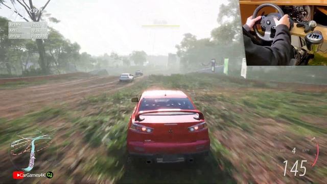 Mitsubishi LANCER, Race / FORZA Horizon 5 / Thrustmaster + Xbox Series X,  CarGames4K, FH5 #fh5 #fy