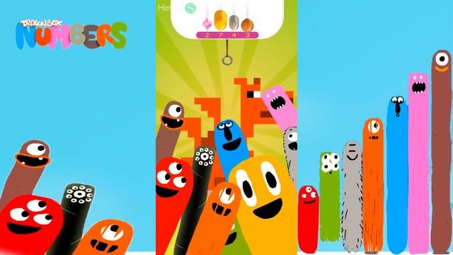 The best Puzzles of Animals 5 - DragonBox: Numbers (iPad, iPhone, Android). Fun game for kids. смотреть онлайн