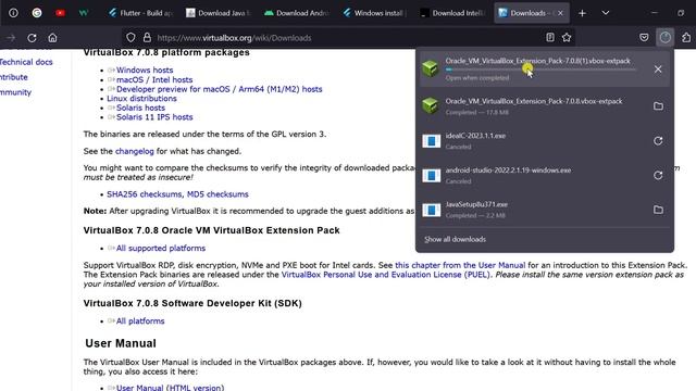 مشاكل قد تواجهك في برنامج VirtualBox تأكد من تنزيل Oracle VM VirtualBox Extension Pack смотреть онлайн