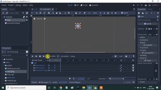 godot 3.2 animation player node смотреть онлайн