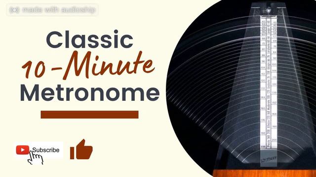 50bpm Classic Metronome [10 mins] смотреть онлайн