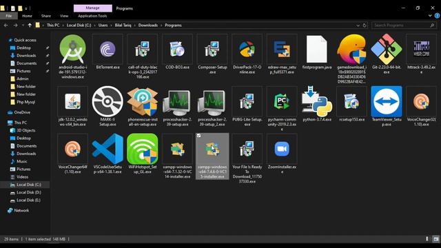 Instalation of Xampp latest 2020 | Urdu/Hindi | Lecture 2 | Latest PHP 7.4 смотреть онлайн