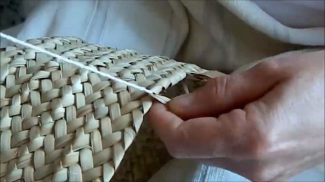 Tutorial aprende a hacer el borde a tu cesto. смотреть онлайн