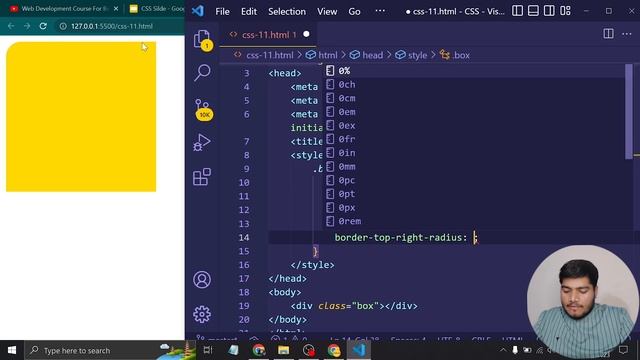 CSS Border-Radius | CSS Border Radius in Hindi | CSS Design | Web Development Course | TechLoji смотреть онлайн