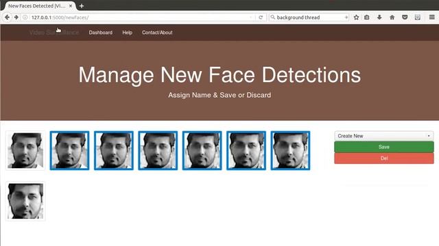 Opencv Face Recognition & Detection with Python for Live Video Surveillance смотреть онлайн
