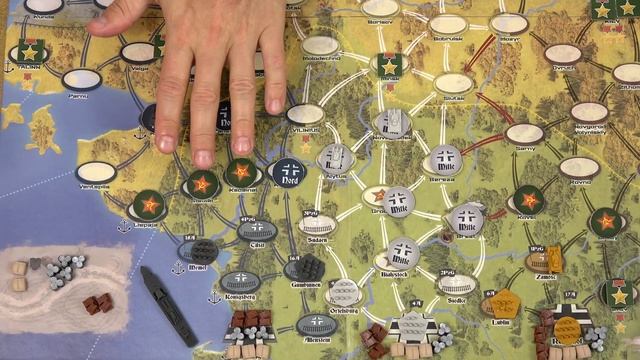 Game in a Nutshell - Race to Moscow (PROTOTYPE - how to play) смотреть онлайн