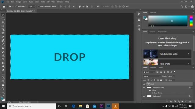 Power of the Drop Shadow Tool (Basic Photoshop CC Tutorial) смотреть онлайн