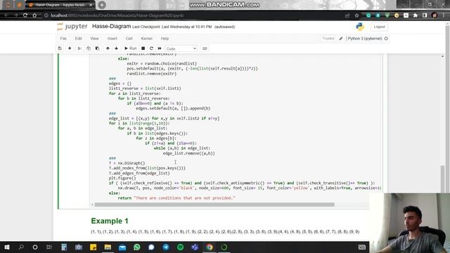 Drawing Hasse-Diagram with Python смотреть онлайн