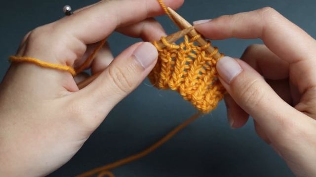 Knitting tutorial: Twisted rib смотреть онлайн