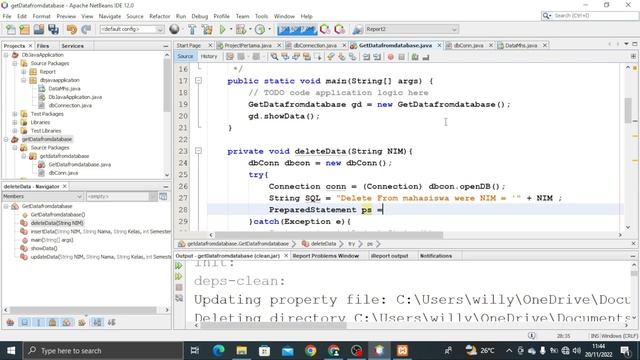 Java Delete Function смотреть онлайн
