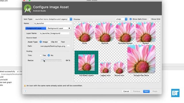 How to create Launcher Icons from Image: Android Development Tutorial смотреть онлайн