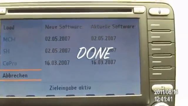 How to update and unlock VW MFD2 DVD system 2013 смотреть онлайн