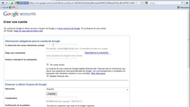 Acceso a Google Groups sin tener cuenta de Gmail смотреть онлайн