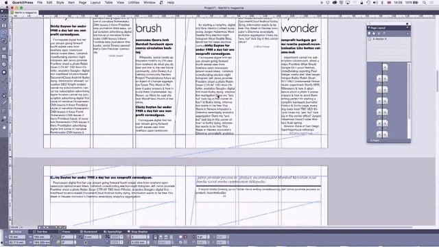 22 - DTP with QuarkXPress: Master Pages смотреть онлайн