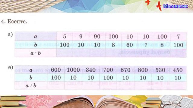 Математика 3- сынып,68-сабақ, смотреть онлайн