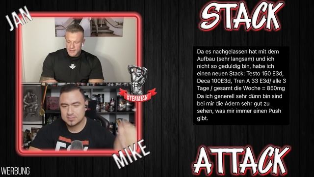 Stack Attack | Masseshake und Testo mit 58kg, How to Gyno.... 2023 смотреть онлайн