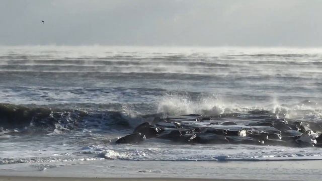 Warm Ocean at Freezing Outside Temperature Below 9F @Popular_Knots смотреть онлайн