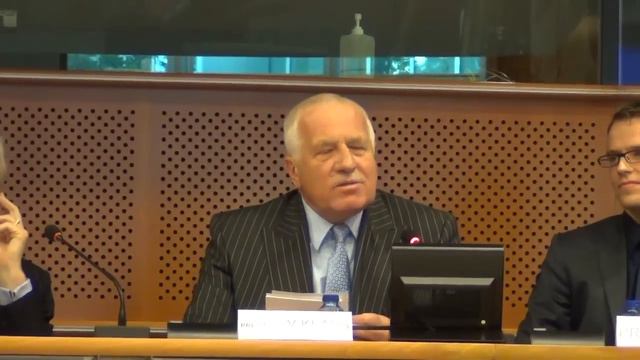 Vaclav Klaus message to EFDD group about communism and EU смотреть онлайн