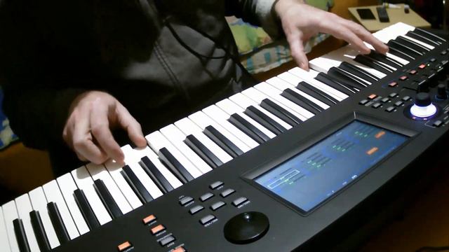 entropy (my music) on the best synthesizer in the world yamaha modx6 plus. glory to the robots!! смотреть онлайн