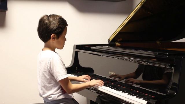 Invention 4, Piano By Leo (9 Years Old). J.S. Bach, BWV 775