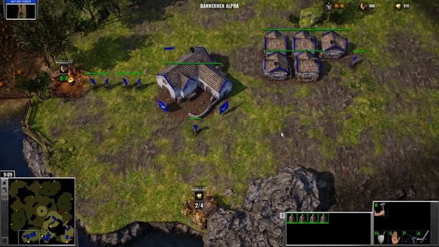 MEDIEVAL REAL TIME STRATEGY GAME! Multiplayer Match 1vs1 | Bannermen Gameplay смотреть онлайн