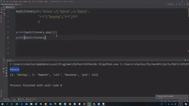 #11 Dictionary In Python Part 2 смотреть онлайн