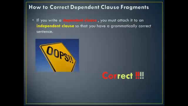 Sentence Fragments смотреть онлайн