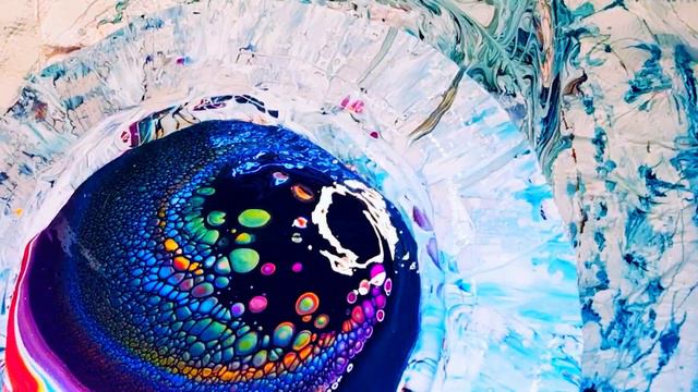 'Summer Garden' Beautiful Acrylic Fluid Art ~ Bloom Swipe #lumiere #tlp смотреть онлайн