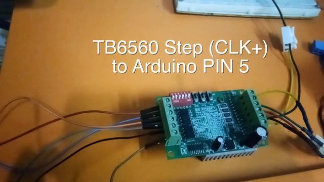 Controlling A Stepper Nema17 With A TB6560 And Arduino