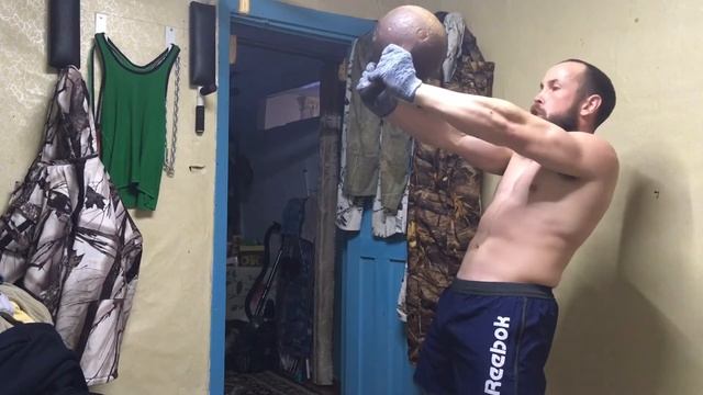 Гиря 24 кг+Плечевой пояс! смотреть онлайн