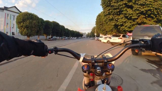 Покатуха на питбайке ч.3 пляж-центр-юбилейный смотреть онлайн