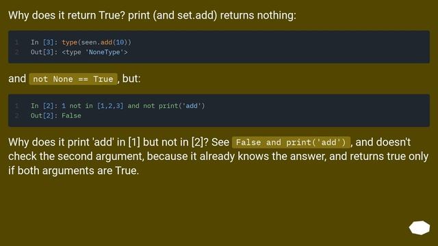 How to make lists contain only distinct element in Python? смотреть онлайн
