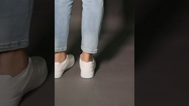 Кеды женские белые, подошва 3 см