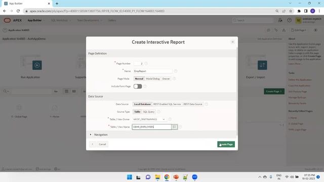 Oracle APEX - Authentication Scheme смотреть онлайн