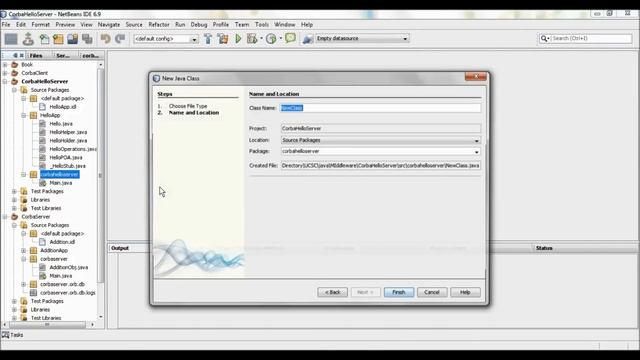 Corba tutorial for code simple Server in java( Part 1) смотреть онлайн