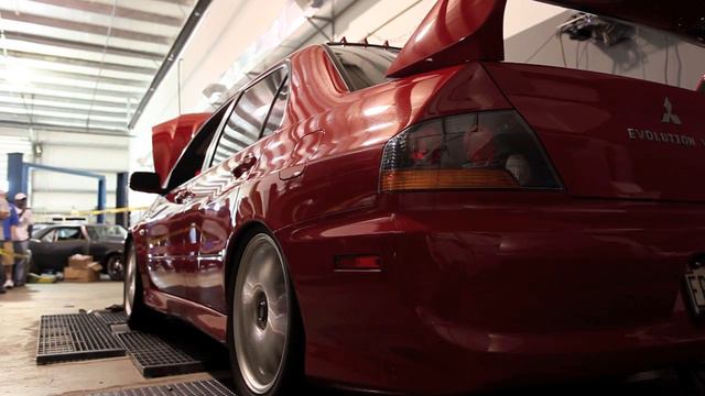 2005 Mitsubishi Lancer Evolution 8 dyno run смотреть онлайн