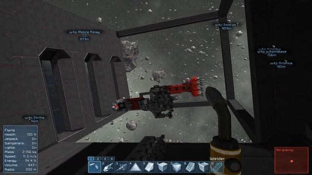 Space Engineers - Survival Spotlight - W4D now featuring Remote Turret - Survival Build Walkthrough смотреть онлайн