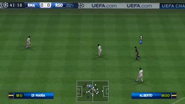 Pro Evolution Soccer 2014 PSP UEFA Champions League con Real Sociedad Semifinales Ida смотреть онлайн
