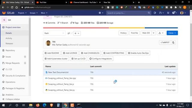 Recover Deleted .git File for Remote Existing Repo || GitHub || GitLab || Bangla || Tutorial || 202 смотреть онлайн