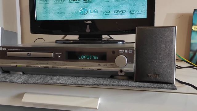 Sintoamplificatore LG DA-3620 con DVD integrato. Prova funzionamento. смотреть онлайн