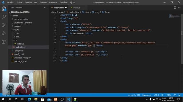 [PASSO-A-PASSO] Criando Uma Aplicação WEB + PHP E MYSQL C/ CORDOVA!